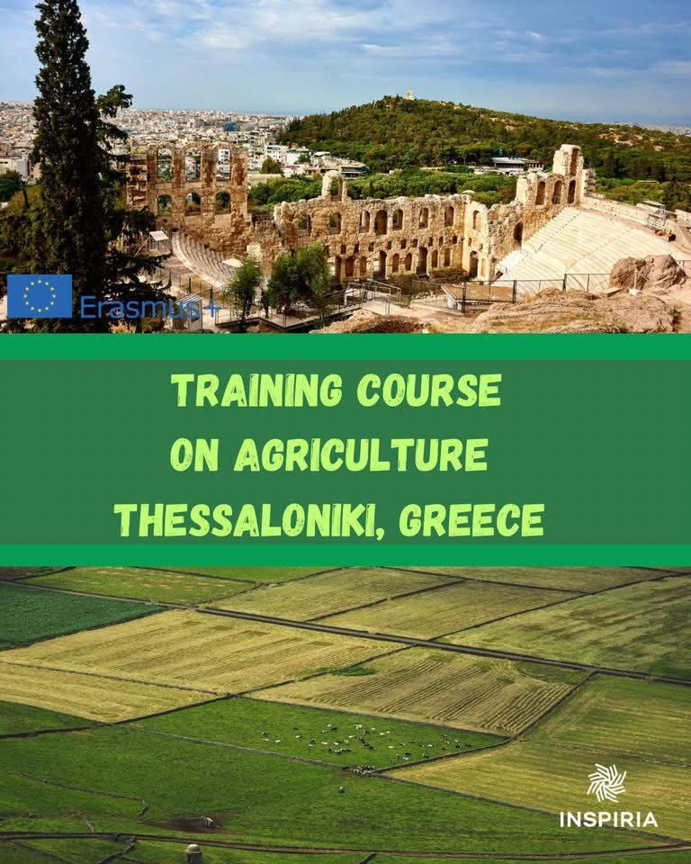 Apmācības par agrikultūras tēmu Salonikos, Grieķijā
